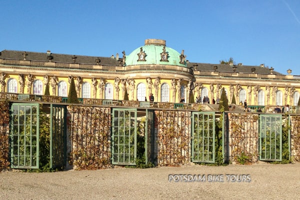 Schloss Sanssouci Potsdam Fahrradurlaub